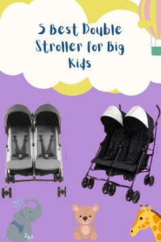 the best double stroller for big kids