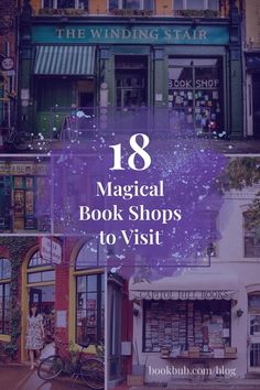 Best Book Stores In The Us, Bookshop Design, Magical Bookstore, Coolest Bookstores In The Us, Europe Bookstore, Miss Willoughby And The Haunted Bookshop, Book Truck, Best Bookshops In The World