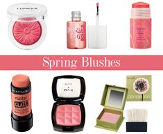 spring blushes Spring Feeling, Color Seasons, Clear Spring, Spring Palette, Cheek Stain, Lighter Skin, Personal Color, Color Season