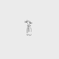 a line drawing of a vase with flowers in it on a white background that says, i love you