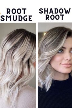 Shadow Root Hair, Root Smudge Blonde, Sand Blonde Hair, Shadow Roots Hair, Shadow Root Blonde, Pale Blonde Hair, Root Smudge, Blonde Hair With Roots, Highlight Ideas