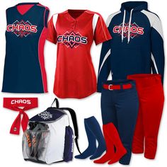 Softball Uniform Team Pack Includes: 1 Headband, 2 Jerseys, 2 Pants, 1 Hoodie, 1 Bat Pack, 2 Pair of Socks + Shipping. Youth & Adult sizes. More colors available. Softball Clothing, Baseball Clothes, Youth Softball, Baseball Invitations, Softball Outfits