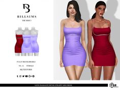 an image of two women in dresses for the simse game, billsims