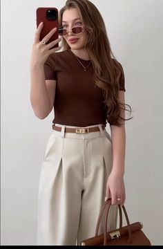 Basic Office Outfits Women, Old Money Fashion, Casual Chic Outfits, Money Fashion, Everyday Fashion Outfits