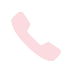 an image of a pink phone on a white background