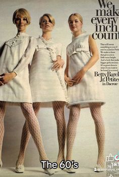 Early 60s Fashion, 1968 Fashion, 60s Models, 60s Look, Fashion Ads