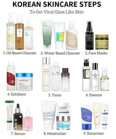 #skincare #koreanskincaretips #koreanskincaresecrets #sunscreenspf50 #cleanser #serum #toner #moisturizer Selfcare Recipes, Skincare Basic, Combination Skin Type, Sunscreen Spf 50, Face Skin Care, Combination Skin, Skin Care Tools, Korean Skincare