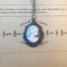 Cameo Lady Necklace in Silver- Pick a Color Antique Cameo Jewelry, Lady Necklace, Pick A Color, Shoe Nails, Cameo Jewelry, Cameo Ring, Vintage Cameo, Cameo Necklace, Gifts For Grandparents