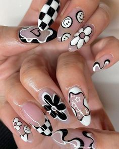 Male Nail Art Designs, Fun Nail Designs, Unique Nail Designs, Fake Nails Designs, Beauty Hacks Nails, Romantic Nails, Punk Nails, Fancy Nails Designs, Gel Nails Diy