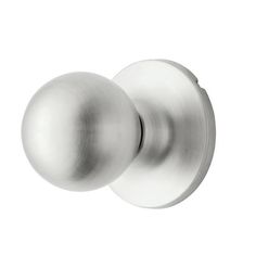 an image of a stainless steel door knob