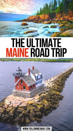 The Ultimate Maine Road Trip Maine Bucket List, Maine Itinerary, Maine Roadtrip, Places To Visit In Maine, Usa Vacations, Maine Road Trip, Baxter State Park, Road Trip Travel, Road Trip Ideas