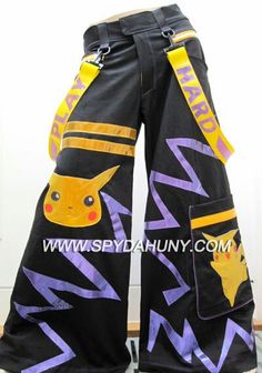 Phat Pants Rave, Tripp Pants, Punk Style Outfits, Rave Girl, Scene Outfits, Rave Clothing