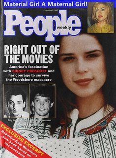 the cover of people magazine with an image of a young woman on it's face