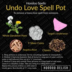 If someone you love is under a love spell, this can undo it and heal the damage. This works on most non-binding love spells (and some of the softer bindings.) Binding Spell, Easy Love Spells