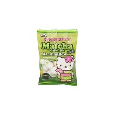 hello kitty matcha green tea marshmallows, 1 5 ounce bag pack of 12