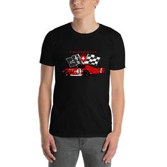 Car T Shirt, Sports Car Racing, Vintage Racing, American Apparel