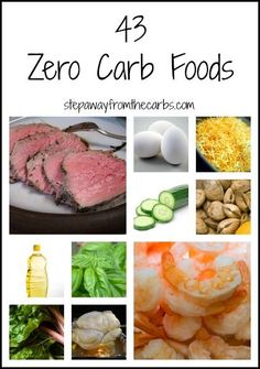 43 Zero Carb Foods from stepawayfromthecarbs.com Photography Vegetables, Foods Photography, Zero Carb Foods, Foods Healthy, No Carb Recipes, Zero Carb, Things To Eat, Carb Foods