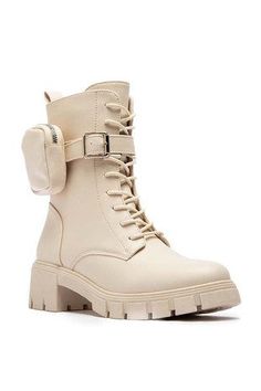 Women's Combat Boots, Calf High Boots, Gameday Couture, Womens Combat Boots, Favorite Boots, Beige Shoes, Chunky Block Heels, Urban Outfits, Mid Calf Boots