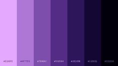 the color purple is shown in this image