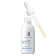 La Roche-Posay Glycolic B5 Dark Spot Corrector is a dermatologist-tested facial serum that helps reduce the look of dark spots and discolorations, and reveals brighter, even looking skin. Formulated with 10% Pure Glycolic Acid serum, an alpha hydroxy acid (AHA), recognized by dermatologists as an effective exfoliating agent. This dark spot face serum is also formulated with Tranexamic Acid, Kojic Acid & Vitamin B5 to smooth and refresh skin. This discoloration serum is: alcohol-free, allergy tes La Roche Posay Glycolic B5, Discoloration Serum, Spot Face, Serum For Sensitive Skin, Makeup Removal Tips, Glycolic Acid Serum, Spf Face Moisturizer, Skin Advice, Beauty Wishlist