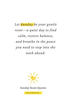 the quote for sunday rest your gentle rest - a quiet day to find calm, restore balance and breathe in the peace you need to step into the week ahead