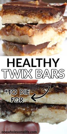 healthy twix bars to die for