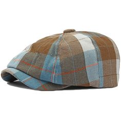 PRICES MAY VARY. Colorful plaid newsboy cap for both men and women, 8 panels, soft, lightweight, breathable, comfortable to wear all day long One size fits most, it has soft stretchy band at the back of the hat Classic flat cap hat for adult man of any ages, never goes out of style, good for all seasons, spring, summer, autum, winter Good for all occassions,they can be casual daily hats, driving hats, golf cap, hunting hats etc These stylish fashion newsboy beret are great gift choice for husban Scally Cap, Hunting Hats, Flat Cap Men, Cabbie Hat, Hunting Hat, Golf Hat, Golf Hats, Newsies, Cheque Design