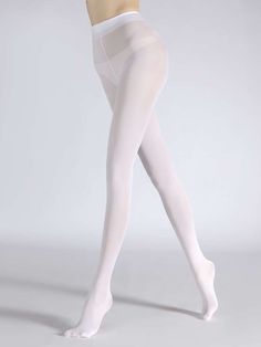 White Tights Outfit, Barre Ballet, White Tights, White Stockings, Women Socks, Fashion Tights, Cute Socks, Womens Tights, Socks And Tights