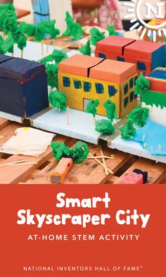 Build A City Preschool, Fun Stem Activities, Mathematics Activities, High School Project, Parking Building, Stem Projects For Kids, City Project, Stem Classes, Use Your Imagination