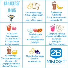 2b Mindset Breakfast, Clean Eating Challenge