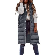 PRICES MAY VARY. long puffer vest long puffer vest women long puffer coat long puffer jacket long puffer jacket womens long puffer coat long puffer coat women long puffer coat women long puffer vest women long puffer jacket womens womens long puffer coat long puffer coat long puffer jacket womens with hood long puffer coats for women womens long puffer jacket womens long puffer vest womens long puffer vests outerwear Loose Womens Winter Coats Mid-Length Sherpa Jacket Women Vests Navy Women's Out Long Puffer Vest, Chaleco Casual, Winter Outwear, Long Winter Coats, Long Coat Women, Winter Vest, Long Puffer, Puffy Vest, Long Vests