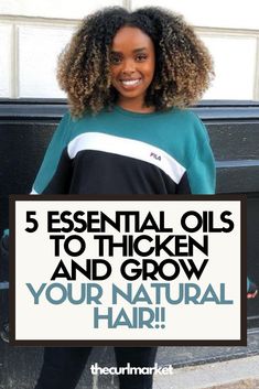 Natural Hair Oils For Black Hair, Oils For Natural Hair, Fast Natural Hair Growth, Hair Oil For Dry Hair, Hair For Beginners, Grow Black Hair, Oil For Curly Hair, Black Hair Growth, Natural Hair Routine