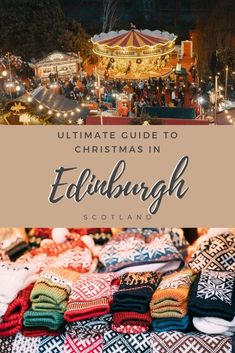 the ultimate guide to christmas in edinburgh