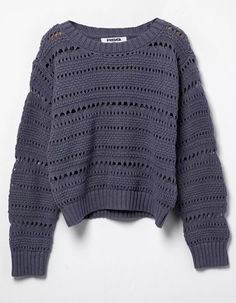 RSQ Girls Solid Open Weave Sweater - DUSK | Tillys Open Weave Sweater, Mode Zara, Fall Fits, Mode Inspo, Open Weave, Really Cute Outfits, Cute Sweaters