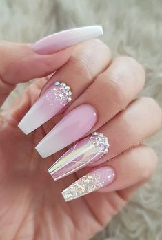 Spring Nail Designs, Cute Spring Nails, Nails 2021, Pink Nail Designs, Pink Nail, Pink Acrylic Nails, Spring Nail, Nail Designs Spring, Coffin Nails Designs