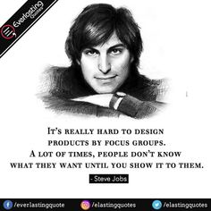 steve jobs quote about designing products