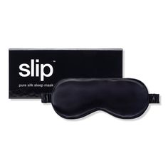 Pure Silk Sleep Mask -  What could be better than sleeping on a Slipsilk pillowcase? Wearing a luxurious Slipsilk sleep mask at the same time. Slip's Pure Silk Sleep Mask is 100% pure silk, inside and out. It's made with pure silk filler, silk internal liner and a silk-covered elastic band.    Features     100% pure silk filler and internal liner Includes slipsilk covered elastic band Made from 100% highest grade (6A) long fiber mulberry silk with a thickness of 22 momme Non-toxic dyes     Resea Brook Linen, Armani Exchange Belt, Leopard Face, Silk Face Mask, Silk Sleep Mask, Neutral Eyeshadow Palette, Silk Eye Mask, Black Pure, Honest Beauty