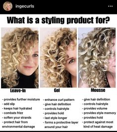 Hair Stules, Hair Control, Hair Stylies, Hair Problems, Curly Hair Care, Hair Life