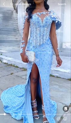 #blackgirlprom #promdress #bluepromdress #royalblue #blackhairstyles #prom2k23 #tiktok #silverheels #bluedress Icy Blue Prom Dress Black Women, Blue Prom Dress Black Women, Icy Blue Prom Dress, Prom Dress Black Women, Blue And Silver Prom Dress, Blue And Silver Prom, Elegant Ball Dresses, Pageant Prep