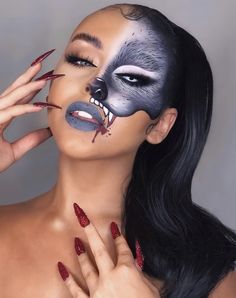 Beautiful Halloween Makeup, Halloweenský Makeup, Creepy Makeup, Creepy Halloween Makeup, Cute Halloween Makeup, Halloween Makeup Pretty