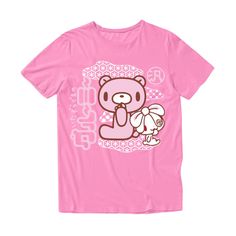 PRICES MAY VARY. 100% Cotton Made in USA or Imported Pull On closure Machine Wash Gather all your friends around for a day of fun in the sun and wear this officially licensed Gloomy Bear tshirt. Our Gloomy Bear & Bunny t-shirt features the fabled duo leaning back against one another, with a kawaii kanji on the side. Made from quality materials, this shirt is the perfect way to showcase your fandom for creepy cute things. This spooky t-shirt makes a great gift idea for friends and family who love Kawaii Oversized Shirts, Pretty Pink Clothes, Kawaii Graphic Tees, Gloomy Bear Phone Case, Happy Bunny Shirt, Deer Print Clothes, Gloomy Bear Merch, Cutecore Amazon Finds, Gloomy Bear Clothes