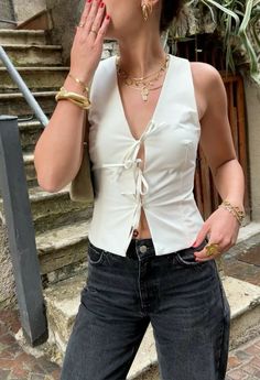 Basic Outfits 2024, Adrette Outfits, Elegante Casual, Mode Inspo, Outfits Fashion, Looks Style, Casual Style Outfits, Mode Inspiration, Outfits Aesthetic