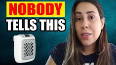 a woman with long hair is holding up a radio and has the words nobody tells this