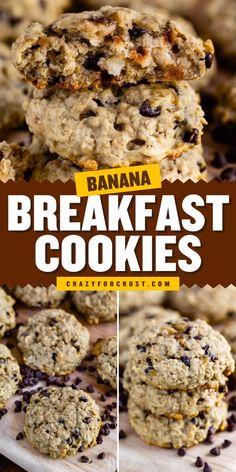 Need a quick morning fix? This is the Best Banana Breakfast Cookie recipe for an easy healthy breakfast! Packed with oatmeal and chocolate chips, they’re healthy, tasty, and perfect for busy, on-the-go mornings! Diets For Women, Keto Diet, Keto Recipes, Breakfast Recipes, Diet