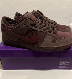 Size 10.5 M- Nike SB Dunk Premium Low City of Love Collection - Burgundy Crush New and never worn. 100% authentic, purchased directly from Nike Nike Sb Low, Nike Sb Dunk Low Pro, Athletic Shoes Nike, City Of Love, Nike Sb Dunk Low, Dunks Nike, Ebay Clothes, Sb Dunk Low, Nike Sb Dunks Low