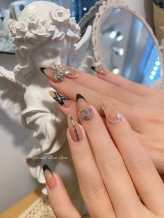 Classy Nail Art, Animal Nail Art, Beauty Nails Design, Animal Nails, Jelly Nails, Acrylic Nails Coffin Short, Acrylic Nails Coffin