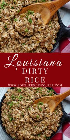 this is an easy and delicious recipe for louisiana dirty rice