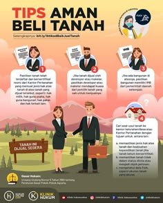 an info poster showing different types of people in business attire