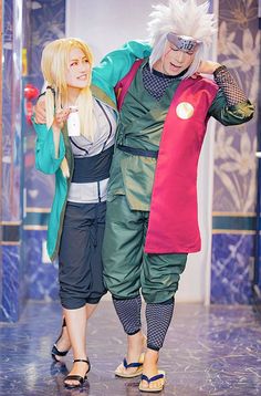 Jiraiya X Tsunade, Jiraiya And Tsunade, Tsunade And Jiraiya, Baby Cosplay