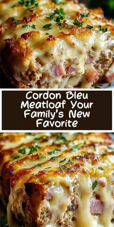 Treat your family to the unforgettable taste of Cordon Bleu Meatloaf. With creamy cheese, savory ham, and juicy chicken, it’s the ultimate comfort food. Perfect for special occasions or casual dinners. Savory Ham, Plain Bread, Chicken Ham, Chicken Cordon, Chicken Cordon Bleu, Minced Onion, Creamy Cheese, Ultimate Comfort Food, Juicy Chicken